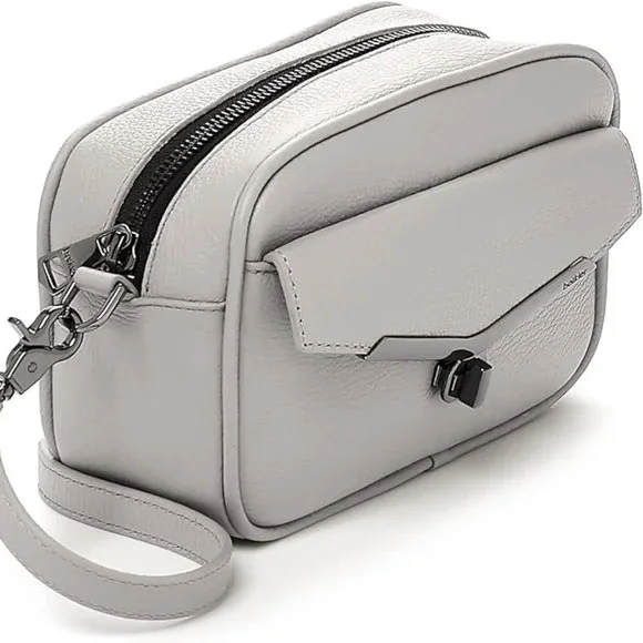 Botkier Bags Botkier Valentina Mini Camera Crossbody Silver Black Poshmark